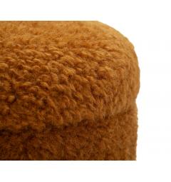 Set due pouf in morbido tessuto teddy - Arrediorg