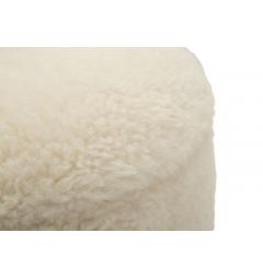 Set Saint-Moritz due pouf color crema - Arrediorg
