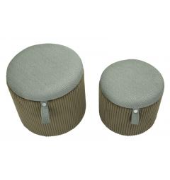 Coppia di pouf contenitore - Arrediorg
