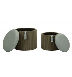 Coppia di pouf contenitore - Arrediorg