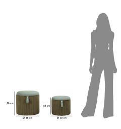 Coppia di pouf contenitore - Arrediorg