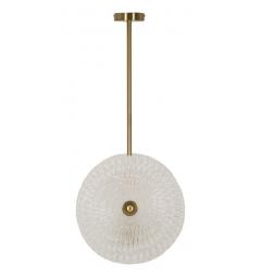 Lampadario metallo dorato 2 punti luce - Arrediorg