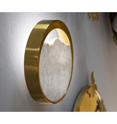 Lampada da parete rotonda con 2 punti luce - Arrediorg