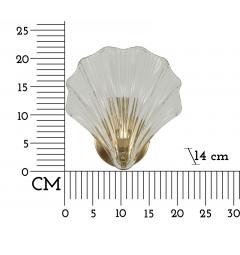 Lampada da parete a forma di conchiglia - Arrediorg