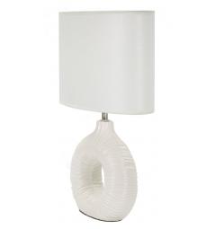 Lampada da comodino con base bianca - Arrediorg