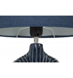 Lampada da comodino con base blu - Arrediorg