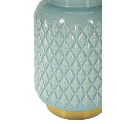 Lampada da comodino con base celeste - Arrediorg