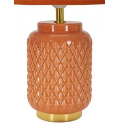 Lampada da comodino con base arancione - Arrediorg