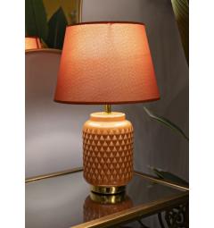 Lampada da comodino con base arancione - Arrediorg