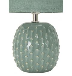 Lampada da comodino con base turchese - Arrediorg