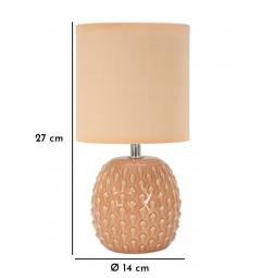 Lampada da comodino con base pesca - Arrediorg