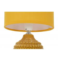 Lampada da comodino con base ocra - Arrediorg