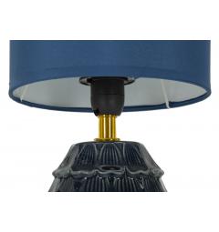 Lampada da comodino blu a forma di pigna - Arrediorg
