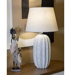 Lampada da tavolo decorazioni floreali - Arrediorg
