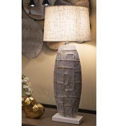 Lampada da tavolo eleganti decorazioni geometriche - Arrediorg