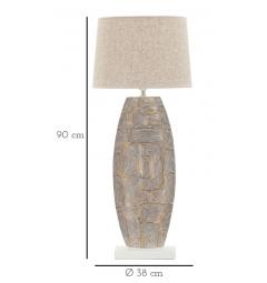 Lampada da tavolo eleganti decorazioni geometriche - Arrediorg