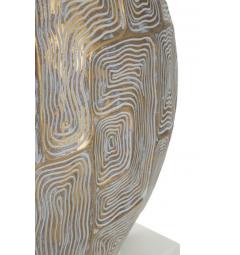 Lampada da tavolo eleganti decorazioni geometriche - Arrediorg