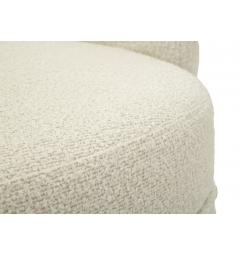 Poltrona Girevole Torino Crema comfort e design - Arrediorg