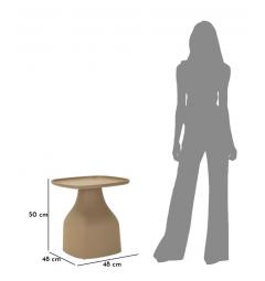 Tavolinetto Gea Tortora design moderno - Arrediorg