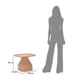 Tavolinetto Gea Rosa design minimalista - Arrediorg