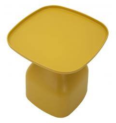 Tavolinetto Gea Giallo design moderno - Arrediorg