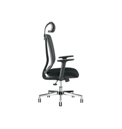 Sedia ergonomica con poggiatesta certificata VERTIGO
