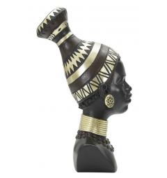 Statua a forma di testa di donna - Arrediorg