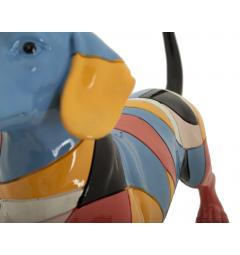 Vivace scultura di cane bassotto - Arrediorg