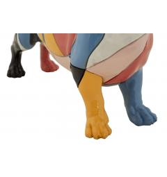 Vivace scultura di cane bassotto - Arrediorg