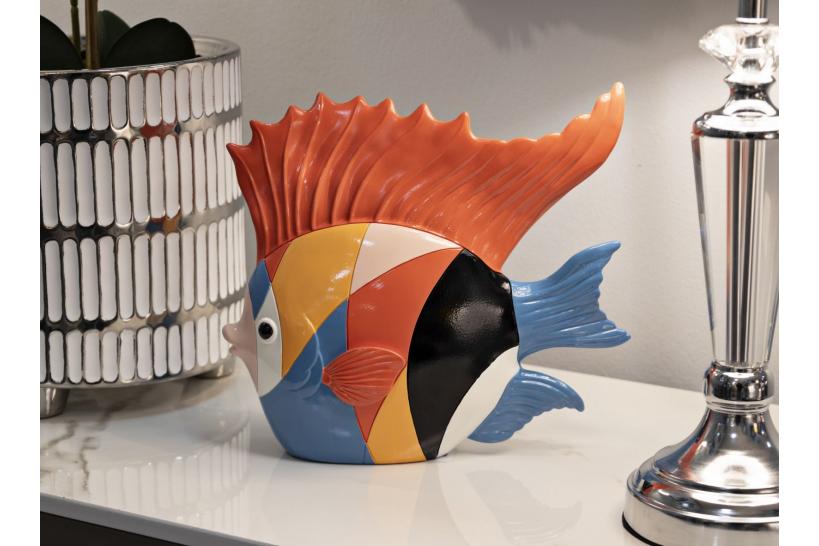 Vivace scultura di pesce - Arrediorg Vivace scultura di pesce - Arrediorg