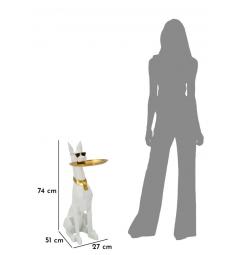 Statua di cane pitbull - Arrediorg