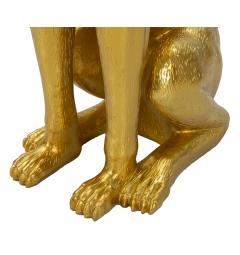 Statua di cane pitbull con occhiali da sole - Arrediorg