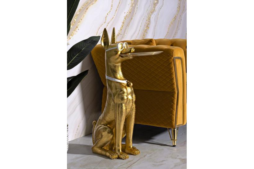 Statua di cane pitbull con occhiali da sole - Arrediorg Statua di cane pitbull con occhiali da sole - Arrediorg
