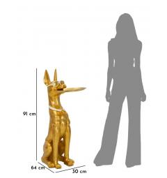 Statua di cane pitbull con occhiali da sole - Arrediorg