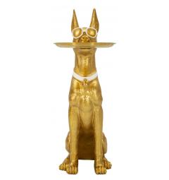 Statua di cane pitbull occhiali da sole - Arrediorg