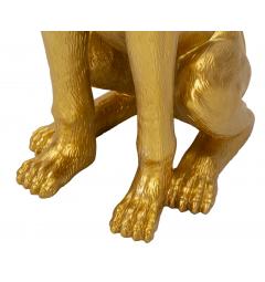 Statua di cane pitbull occhiali da sole - Arrediorg