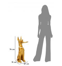 Statua di cane pitbull occhiali da sole - Arrediorg