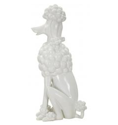 Statua di cane barboncino seduto - Arrediorg