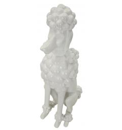 Statua di cane barboncino seduto - Arrediorg