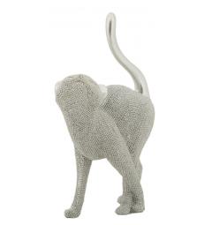 Statuetta di gatto argentato - Arrediorg