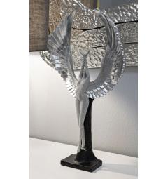 Statuetta d'argento con ali spiegate - Arrediorg