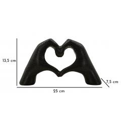 Scultura Lover Black - Arrediorg