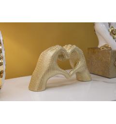 Scultura Lover Gold - Arrediorg