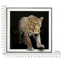 Dipinto 3d giaguaro con brillanti - Arrediorg