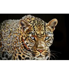 Dipinto 3d giaguaro con brillanti - Arrediorg