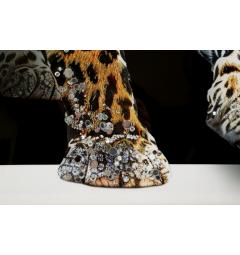 Dipinto 3d giaguaro con brillanti - Arrediorg
