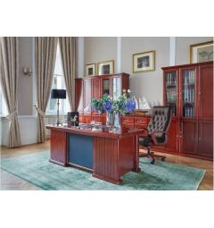 Elegante rivestimento in vera pelle marrone avvolge con raffinatezza e prestigio