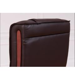 Poltrona UFFICIO in pelle marrone Ambassador