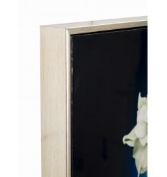 Dipinto su tela donna fiori e gioielli - Arrediorg