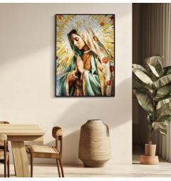 Dipinto su tela laccato Madonna - Arrediorg